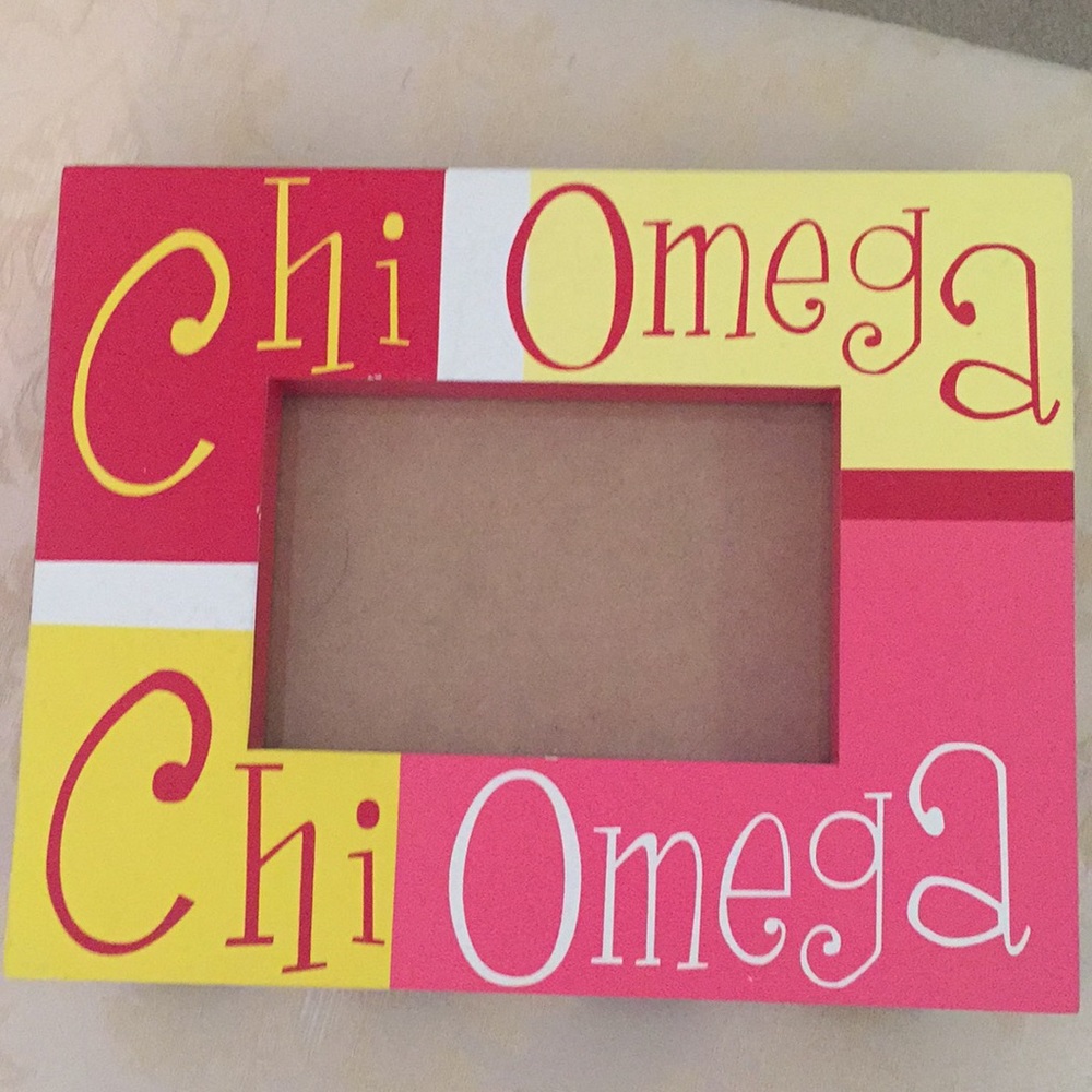 Chi Omega Sorority Picture Frame